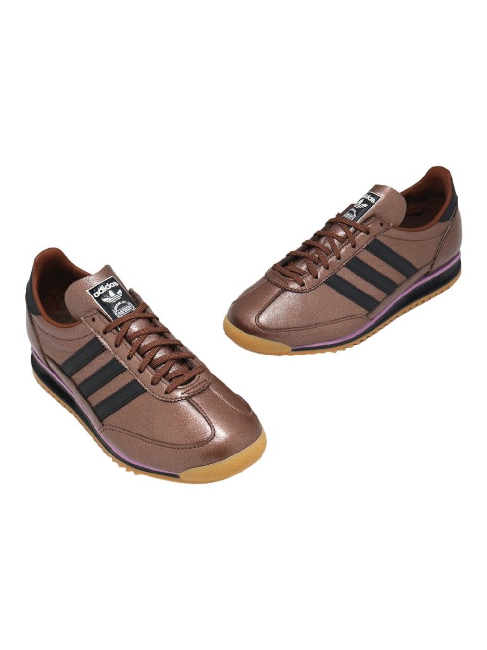 adidas Originals SL 72 OG - MultiSize Women Sneakers Preloved Brown JS3979 NEW - Picture 4 of 11